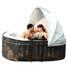   Джакузи - Надуваем басейн с хидромасажен кръг MSpa 1л