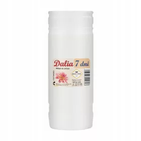   Комплект от 12 броя Парафинови вложки за свещи Dalia 7 със време на горене 7 дни