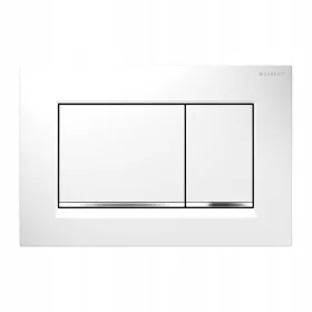   Geberit Sigma30 бял бутон за отмиване на тоалетна