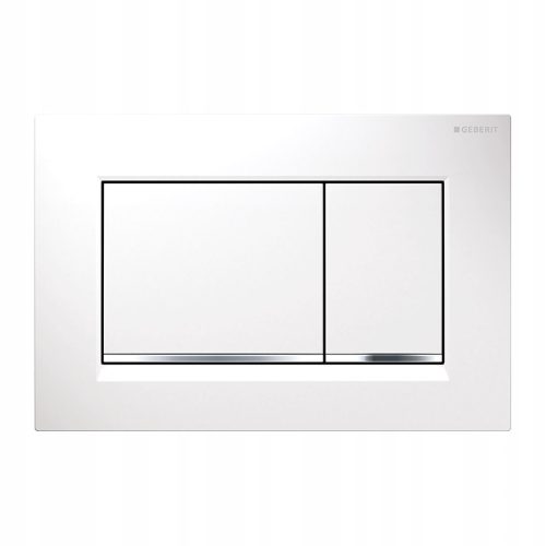 Geberit Sigma30 бял бутон за отмиване на тоалетна
