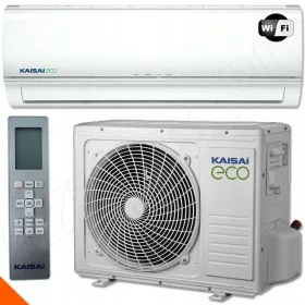   Климатик KAISAI ECO KEX 3.5 kW модел KTH - HEPA WiFi ОТОПЛЕНИЕ
