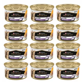    PRO PLAN Kitten Мокра храна за котенца мус с пиле 85гр