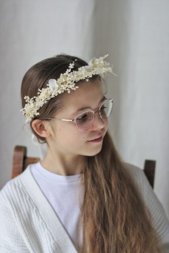  Венец за причастие, причастие, венче за причастие, перли