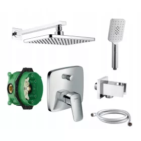   Смесител за вградена вана Hansgrohe Logis хром + 6 други продукта