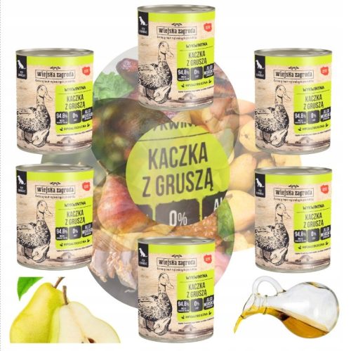  Wiejska Zagroda мокра храна патица 0,8 кг