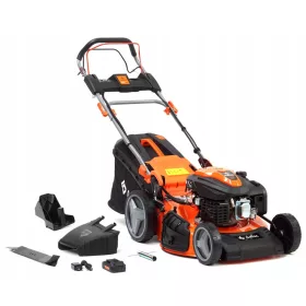    Бензинова косачка GATEC с капацитет 224 cm³ кош 75 л, ширина на косене 53 см