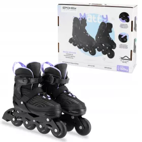    Регулируеми ролкови кънки Spokey MATTY TIE-DYE, размери 35-38