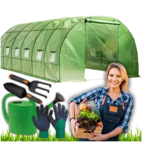   Фолиен тунел - Оранжерия Mirpol 800 х 300 м х 200 см