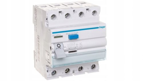 Защитен прекъсвач Hager 230 V IP20 63 A