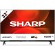  Телевизор Sharp 32FH2EA 32" LED 1366x768 (HD Ready) AndroidTV Dolby Digital