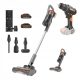  Worx WX038 + WX100.9 вертикална прахосмукачка сребрист/сив