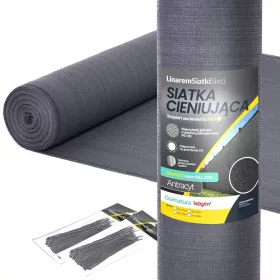   90% ЗАСЕНЧЕНА МРЕЖА ЗА МАСКИРАНЕ НА ОГРАДАТА 2м х 50м