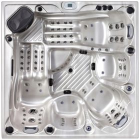   Джакузи - Балбоа твърд квадратен хидромасажен басейн 1400л