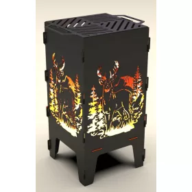   Градински огнища, скари - Градинска камина 38см