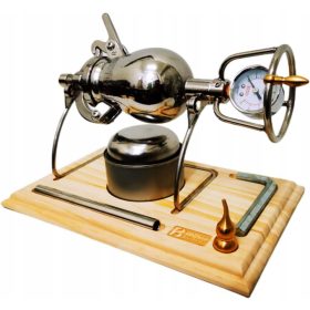   Мини ръчна машина за пуканки Small Grain Booster 304 неръждаема стомана