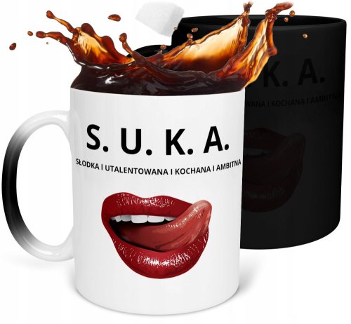 Чаша - Керамична чаша 330 ml Magic Mug, чаша за подарък, чаша за офис работа, забавна чаша, чаша за хумор, подарък за нея, за него, страхотна чаша, керамична чаша