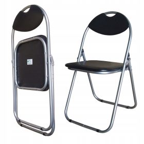    Сгъваем стол Floraland Domino JCD1805UC, черен