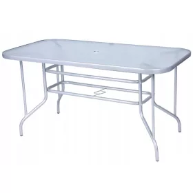   Градинска маса - Метална правоъгълна маса Linder Exclusiv 140 x 80 x 72 см