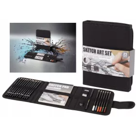    КОМПЛЕКТ МОЛИВИ SKETCHING BOOK ART BLOCK 23 бр
