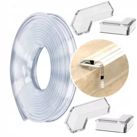    4× Remikon ъглово покритие + ПРОЗРАЧНА ЛЕНТА ЗА ЗАЩИТА НА РЪБИТЕ 3м