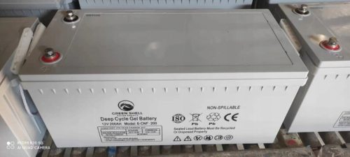 Батерия Соларен гелов акумулатор 12V 200Ah/10H GREEN SHELL 6-CNF-200