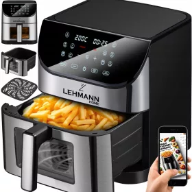    Фритюрник без мазнина Lehmann LHODF-1880C 1800 W 8л