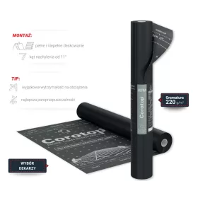   Покривна мембрана Corotop Ultra 50 x 1,5 x 0,75 mm 220 g/m²