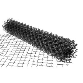   ПОЦИНКОВАНА + PVC ОГРАДНА МРЕЖА 3.1 ГРАФИТ 55 15 м