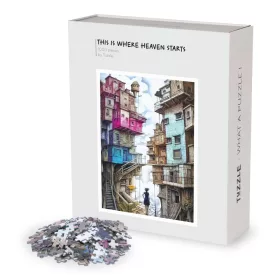    Пъзел Tuzzle AI & I 1000 части Пъзел - Tuzzle - Където започва небето 1000 части T1000-CIT