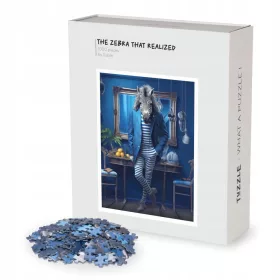    Пъзел Tuzzle AI & I 1000 части Пъзел - Тузел - Зебра, която разбираше 1000 части T1000-ZEB