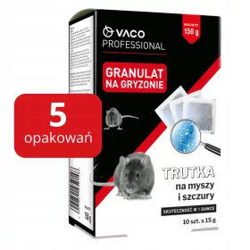    VACO PROFESSIONAL Гранулирана отрова за мишки и плъхове (кутия) - 150гр