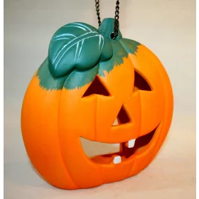    ПОСТАВКА ЗА СВЕЩНИЦИ ЗА ЧАЕН ФЕНЕР С ТИКВА HALLOWEEN НОВО