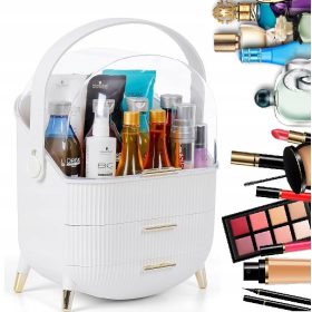   Организатор - Голям сандък Ракла Органайзер за козметика XXL Чекмеджета за кутия за бижута