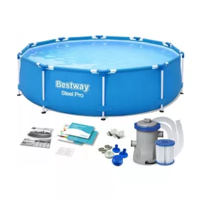   Басейн - Басейн Bestway с кръгла конструкция 366 х 366 см