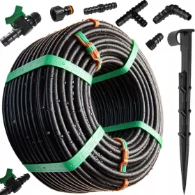   Капково напояване - КОМПЛЕКТ 181 бр Drip LINE капкова хидратация 100M SET4 + 100