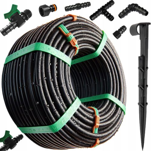 Капково напояване - КОМПЛЕКТ 181 бр Drip LINE капкова хидратация 100M SET4 + 100