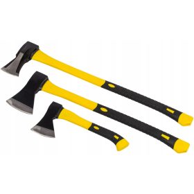   Брадва - КОМПЛЕКТ БРАДВИ ЗА ЦЕПАНЕ БРАДВА ДЪРВОДЕЛСКА ДРЪЖКА ФИБРОСТЪКЛО