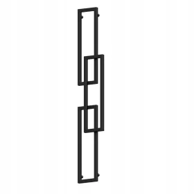   Esperto Radiators 215 W черен декоративен радиатор