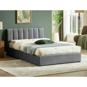    Тапицирано двойно легло Signal Modern 140x200 нюанса сиво