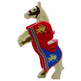    LEGO Horse of the Lion Crest with Armor Rug Blanket 10305 Нов ярък кон Horse of the Lion Crest