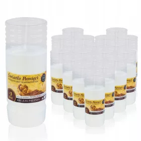   ВЛОЖКИ ЗА МАСЛЕНА СВЕЩ УДЪЛЖЕНО ВРЕМЕ НА ГОРЕНИЕ ДО 3 ДНИ 48-72 ЧАСА БЕЗОПАСНО