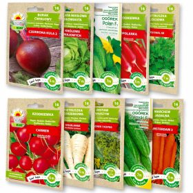    Растителна смес Czerwona Kula, Opolski, Polan, Śremski, Berlinska, Amsterdam, Lettuce, Festival seeds 1 g