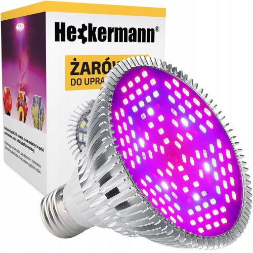 Лампа за отглеждане на растения - Heckermann 80 W GROW крушка за отглеждане на растения