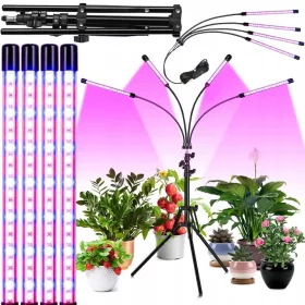    Heckermann 100 W GROW подова лампа за отглеждане на растения