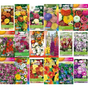    FLOWER SEEDS COLLECTION комплект семена 10 опаковки