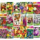  FLOWER SEEDS COLLECTION комплект семена 10 опаковки
