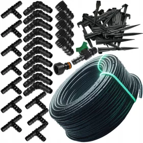    Напоителна капкова линия СИСТЕМА ЗА КАПКОВО ХИДРАТАЦИЯ 25M КОМПЛЕКТ1 + 20