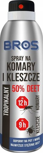 Спрей Брос Спрей против комари и кърлежи 90 мл 90 гр