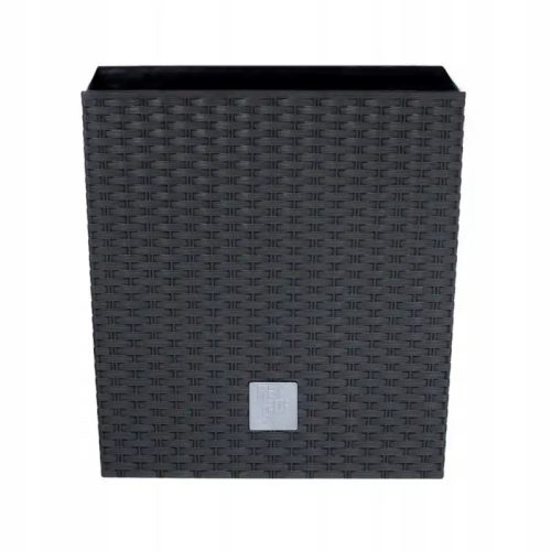  Prosperplast саксия 32 см x 32 x 32,5 см диаметър 32 см пластмаса антрацит
