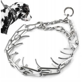    ЗДРАВ МЕТАЛЕН НАШИЙНИК ЗА КУЧЕТА - XXL 55-65